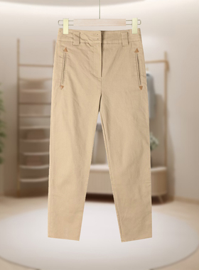 【MB】直筒百搭阔腿休闲裤工装裤复古浅色宽松美式MB855
