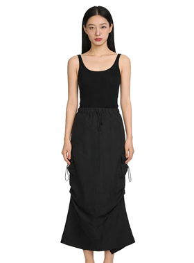 SP系列-时尚显瘦别致大口袋半身裙P556/P951