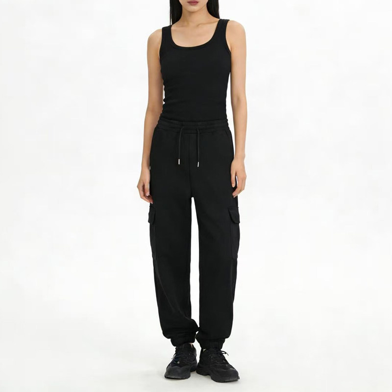 SP系列-时尚黑色宽松显瘦工装休闲裤 P419,女装/女士精品,休闲裤,淘宝优惠券,粉丝福利购,淘宝优惠卷