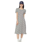 连衣裙P603 SP系列 显瘦百搭碎花泡泡袖 P1271