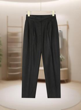 【MB】时尚百搭休闲裤女简约宽松柔软直筒显瘦2025年新款MB401