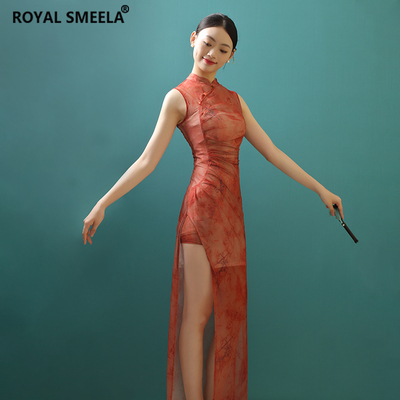 古典舞蹈服旗袍女飘逸中国舞新款