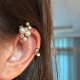 珍珠耳夹无耳洞耳骨夹2025新款 赵露思许妍同款 耳挂耳廓夹 楼哈哈
