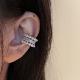 法式 楼哈哈 复古珍珠锆石耳骨夹无耳洞秋冬女简约高级感无痛耳夹