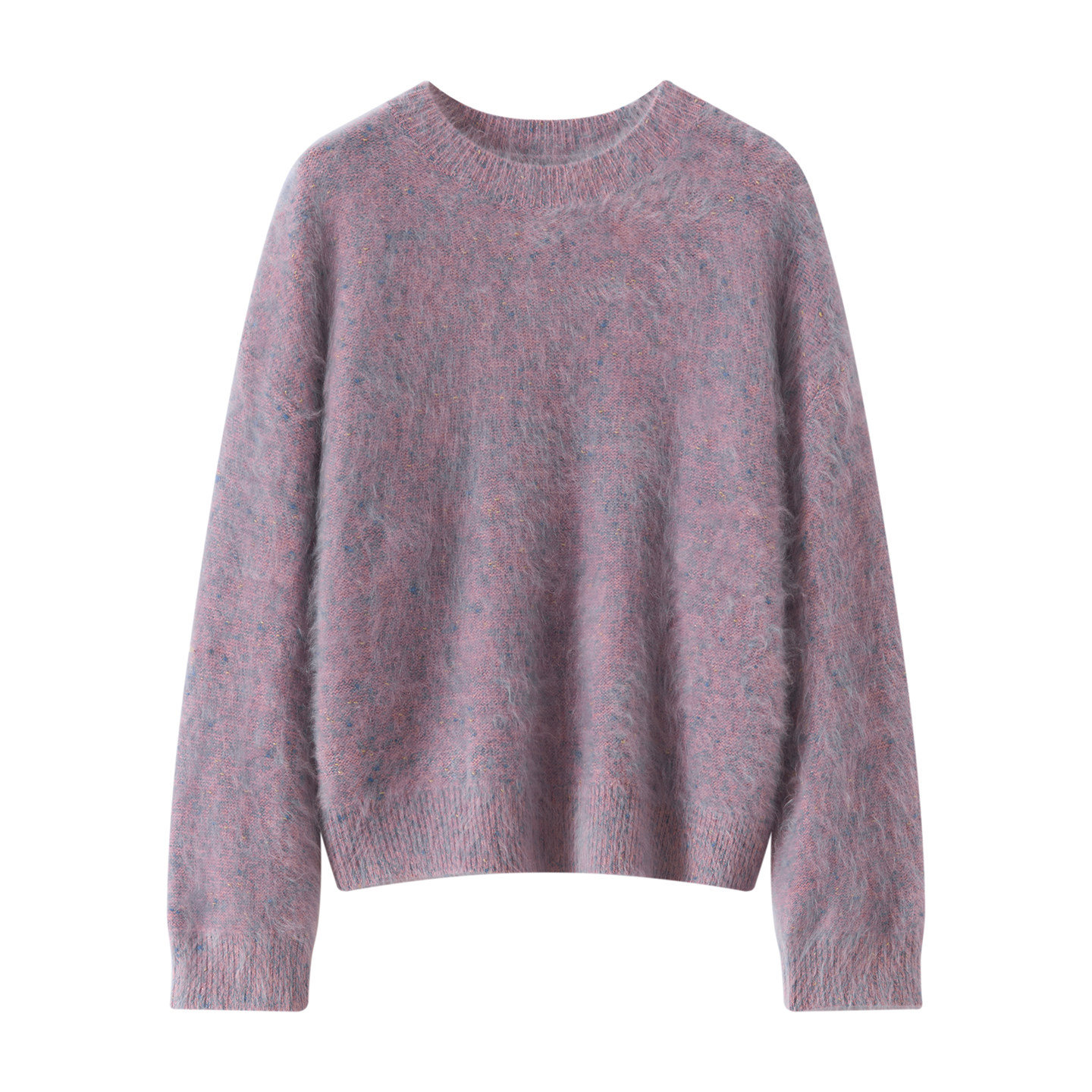 轻奢大克重圆领金豆豆拉绒100%纯山羊绒衫女简约慵懒风打底衫毛衣,女装/女士精品,羊绒衫,淘宝优惠券,粉丝福利购,淘宝优惠卷