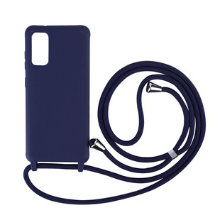 s24一体挂绳手机壳三星note20 s20糖果色加厚保护壳A71挂绳壳A54