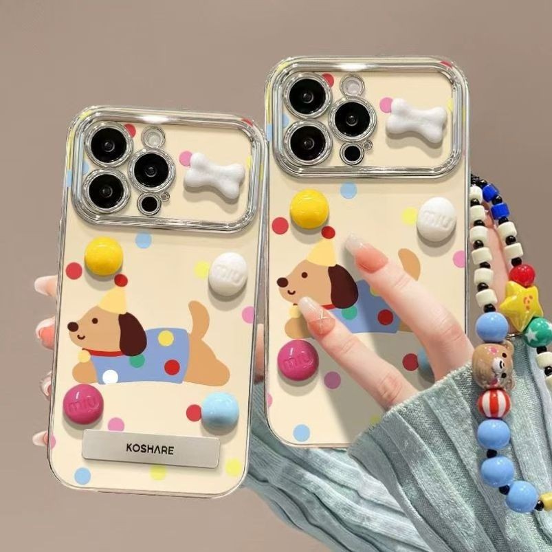 波点腊肠狗适用华为NOVA8PRO手机壳PURA70PRO创意荣耀magic6p全包