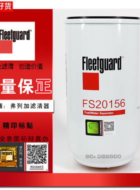 FS20156柴油滤芯适用WG9925551112上海弗列加汕德卡重汽
