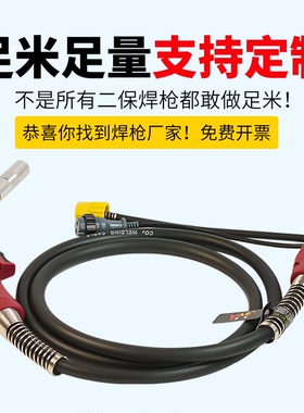 松下二保焊枪5米350A欧式气保焊枪加长二氧化碳焊机配件大全10米