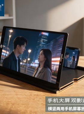 手机屏幕放大器大屏高清投影