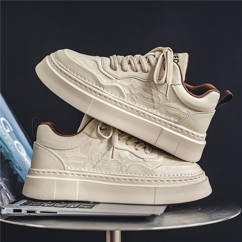 简古曼男鞋2025新款爆款百搭小白鞋男款春季运动休闲男士板鞋潮