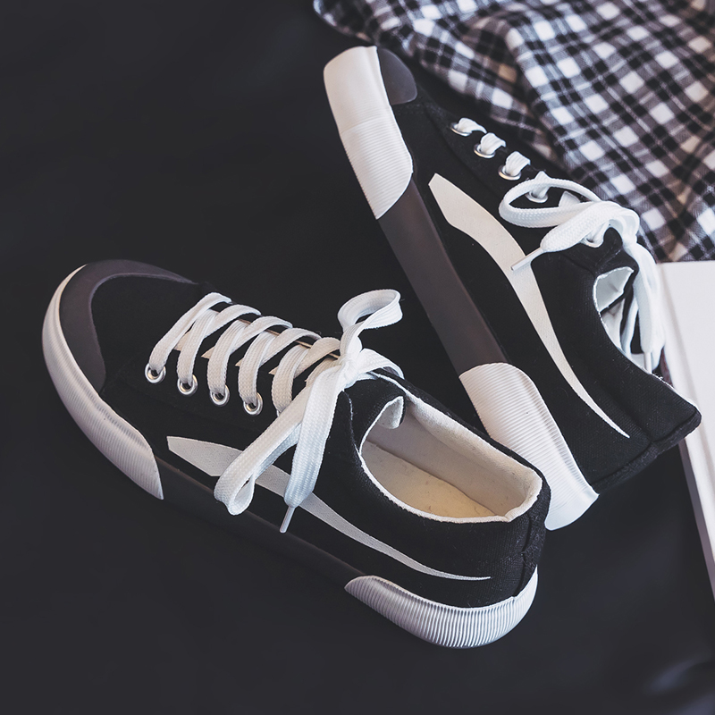 2024夏季新款休闲百搭老北京布鞋潮流爆款男鞋帆布鞋运动板鞋潮鞋