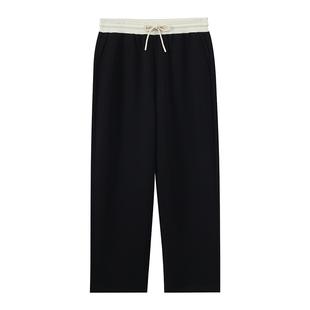 刺绣运动卫裤 男秋冬篮球阔腿百搭拼色长裤 Boo孟博龙同款 Drakcle