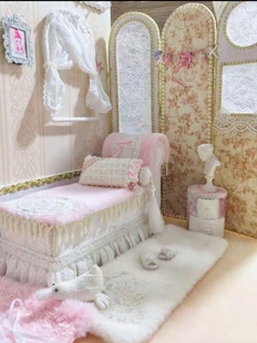 复古blythe小布芭比ob11懒人沙发 bjd贵妃椅定制三 四 六 12分法式