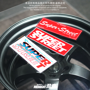 SS防水贴车身车窗装 反光贴纸日本jdm 饰贴画 汽车改装 湾岸车贴个性