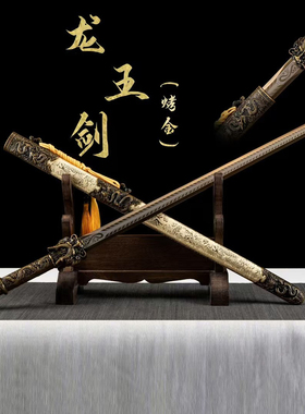 龙王剑龙泉镇宅宝剑正品龙泉剑中国风摆件花纹钢真剑冷兵器未开刃