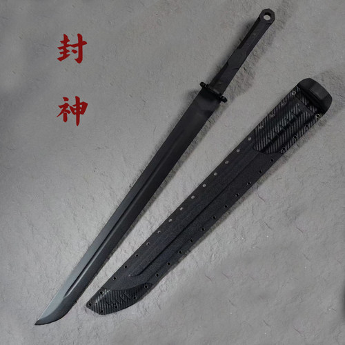 龙泉风暴K鞘G10柄战术刀未开刃