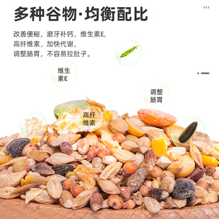 仓鼠粮食主粮谷物营养金丝熊饲料用品零食食物套餐1950g