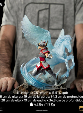 现货 IRON STUDIOS 93923 94023 1/10 圣斗士星矢 天马座 星矢