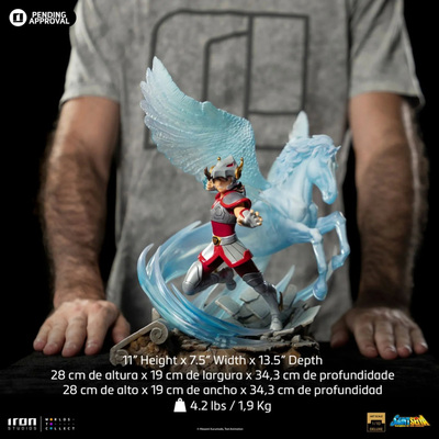 现货 IRON STUDIOS 93923 94023 1/10 圣斗士星矢 天马座 星矢