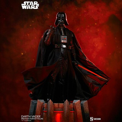 【现货】Sideshow 300795 25寸 星球大战 黑武士 达斯 维达 雕像