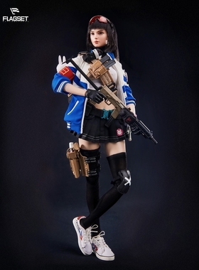 【现货】FLAGSET FS-73039 1/6 初二六班 风纪委员突击手 韩美美