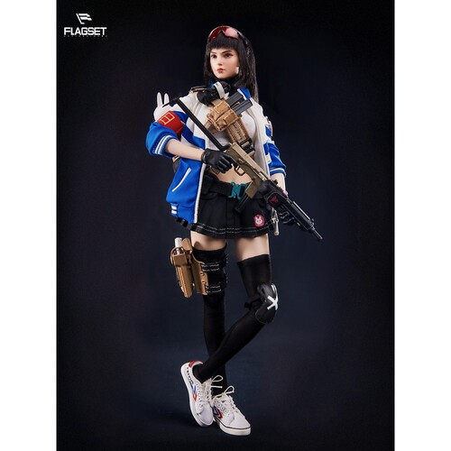 【现货】FLAGSET FS-73039 1/6 初二六班 风纪委员突击手 韩美美