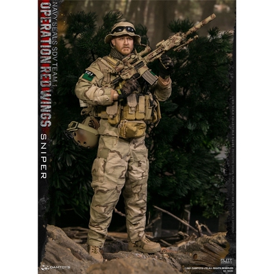 现货 DAMTOYS 1/6 红翼行动 海豹特种部队第一运输载具队 狙击手