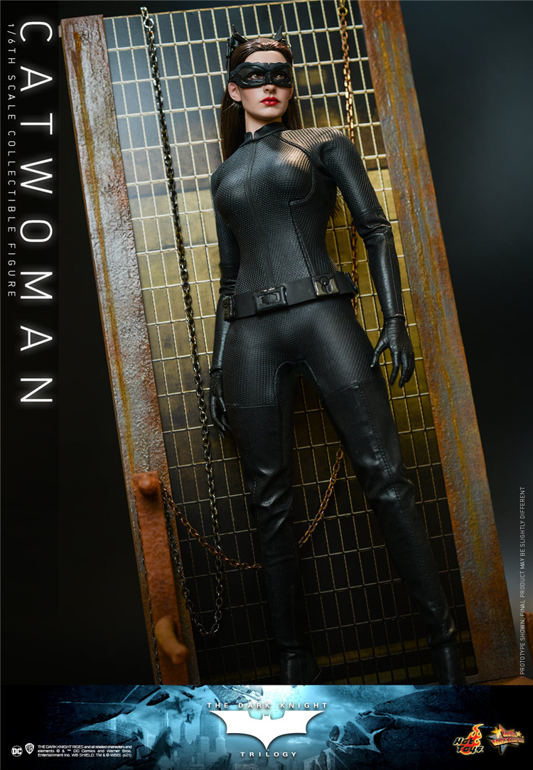 【现货】HOTTOYS 1/6 MMS627 蝙蝠俠三部曲 猫女 2.0 安妮海瑟薇