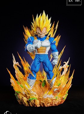 【现货】Clouds Studio  Vegeta 超级贝吉塔 CS  限量雕像手办