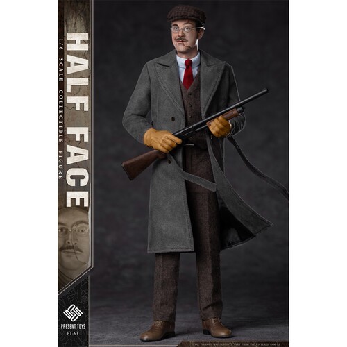 现货 PRESENT TOYS  PT-sp63 1/6 大西洋帝国 半脸 可动人偶 兵人