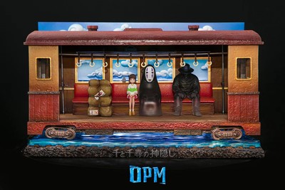 【现货】OPM 宫崎骏 桌面小场景系列003 千与千寻 雕像【漫迷坊】