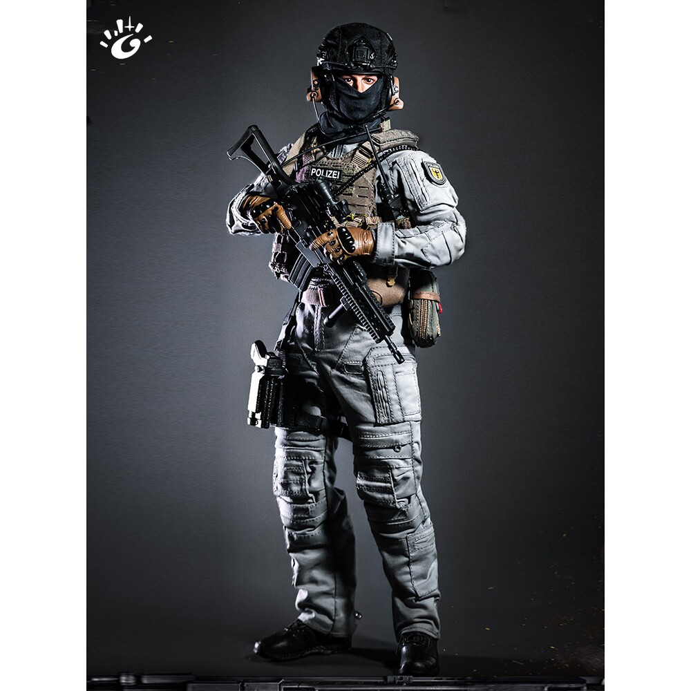 现货 1/6兵人模型手办 BFE+德国反恐警察特别行动突击队KT8008