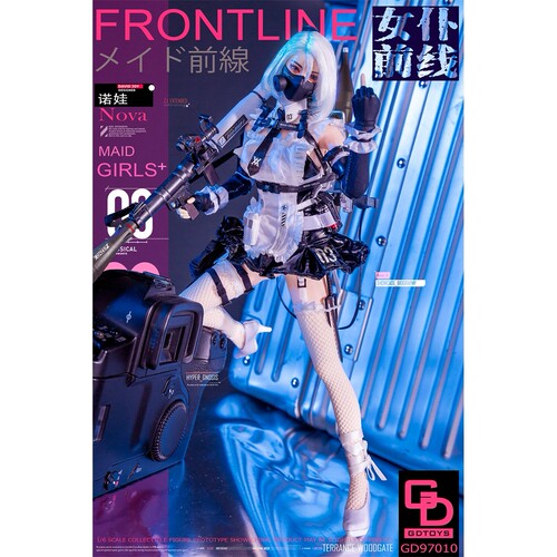 【现货】GDTOYS GD97010 可动眼 1/6 女仆前线第三弹 诺娃NOVA