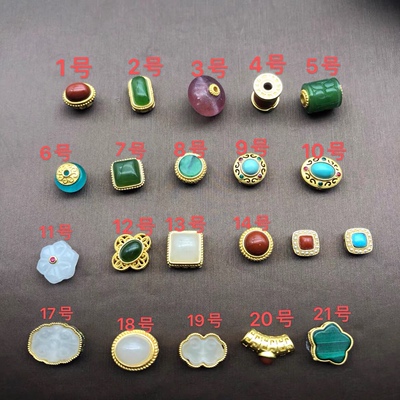 沙金配件 直播专拍 古法金烧蓝吞金兽财神吊坠神兽醒狮牌如意锁