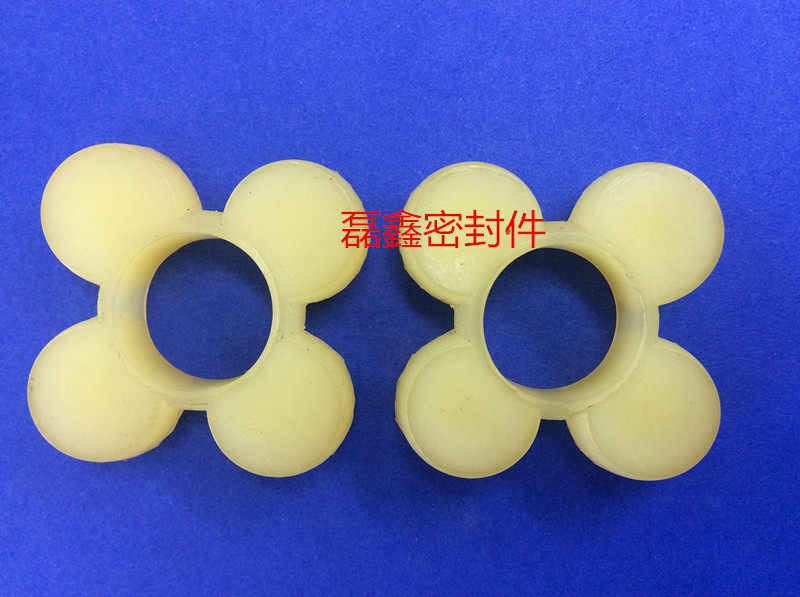 聚氨酯PU梅花型弹性圈体 联轴器缓冲圈 MT1  19*48*12