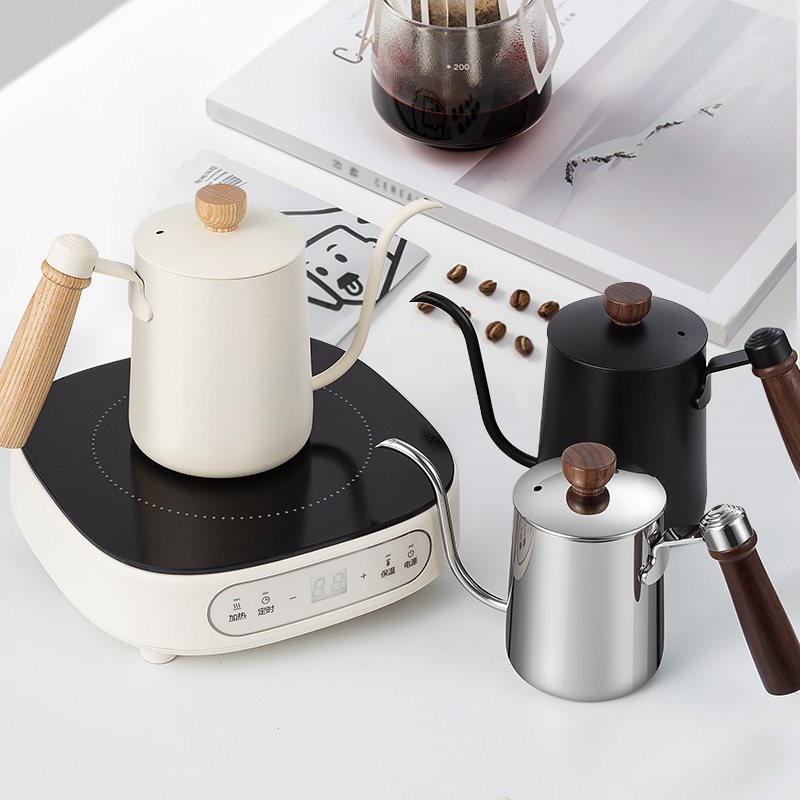 304不锈钢手冲咖啡壶套装