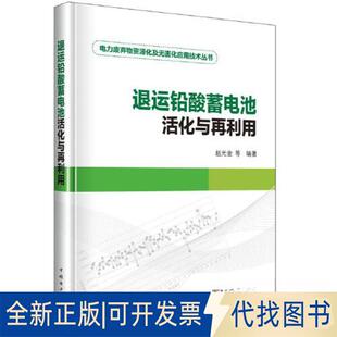 正版全新电力废弃物资源化及无害化应用技术丛书 退运铅酸蓄电池活化与再利用9787519871840赵光金中国电力出版社2023-04-18