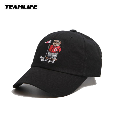 韩国Teamlife高尔夫小熊鸭舌帽