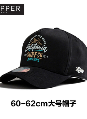 帽子男女春夏韩国进口Flipper正品棒球帽大号做旧大码头围鸭舌帽