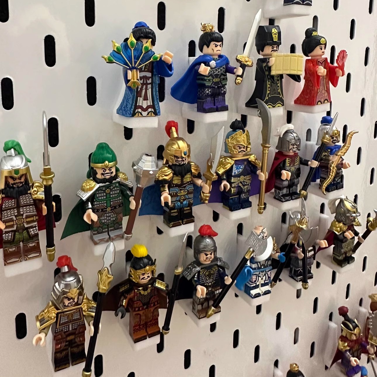 宜家洞洞板配件兼容乐高支架