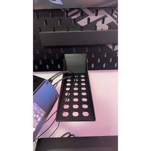 适用宜家SKADIS 宜家洞洞板配件 Bose Companion2宜家管线夹架