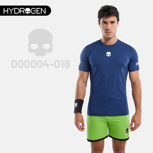 HYDROGEN 氢原子透气速干网球服男款健身跑步运动弹力舒适 D00004