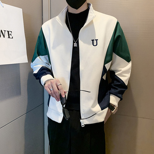 JK30-P108-控148-秋冬社会小伙潮牌新款棒球服机车服夹克外套男 1图片