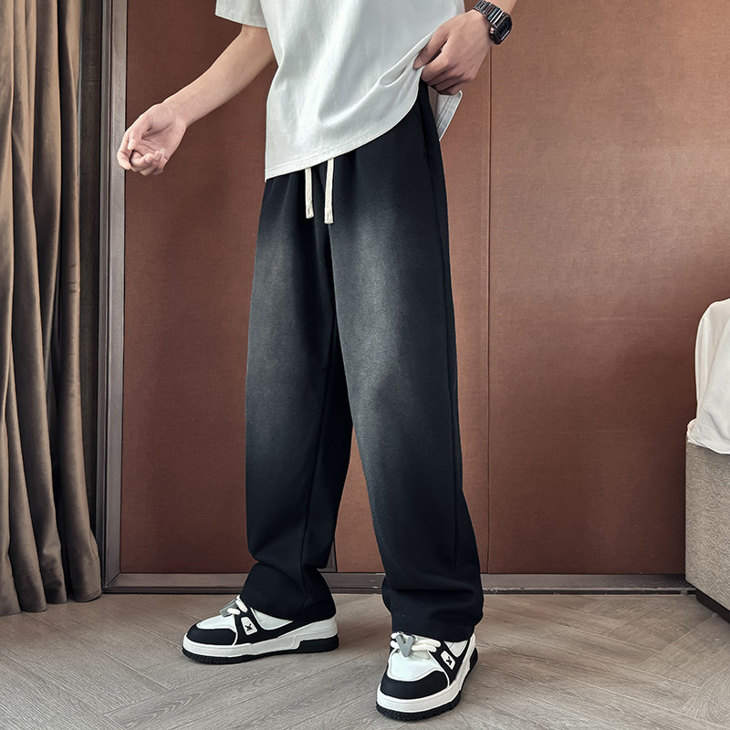 抖音直播洗水针织运动裤A370-K018-P65,男装休闲裤,电商A370