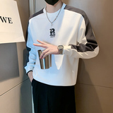 W22-P65-控98店主风秋季新款长袖宽松套头圆领男士卫衣，男装卫衣，电商A370