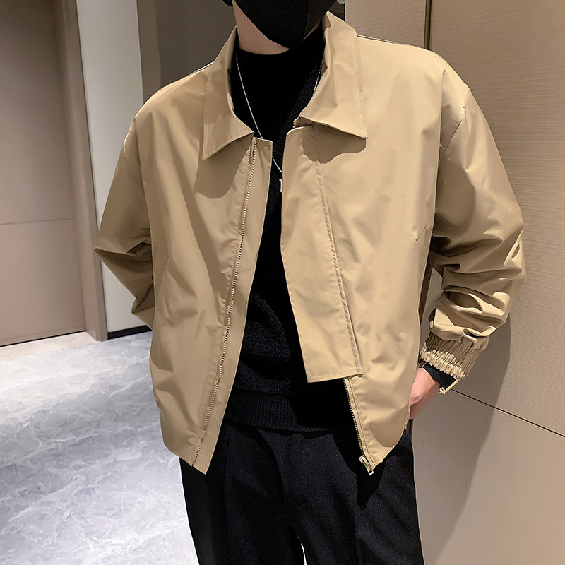 JK28-P88-控108-社会小伙秋冬新款个性潮牌设计感夹克外套男图片
