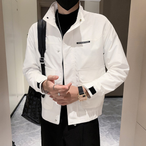 秋季新款社会小伙立领夹克外套男潮牌-JK25-P88控118图片