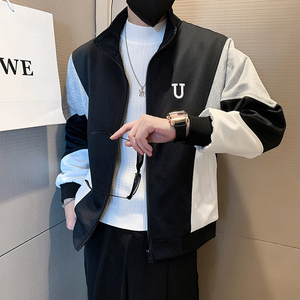JK30-P108-控148-秋冬社会小伙潮牌新款棒球服机车服夹克外套男图片