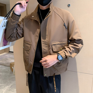秋冬新款个性潮牌夹克男JK58-P98图片